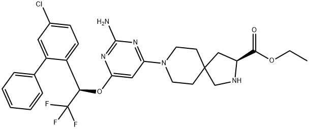 Rodatristat ethyl Structure